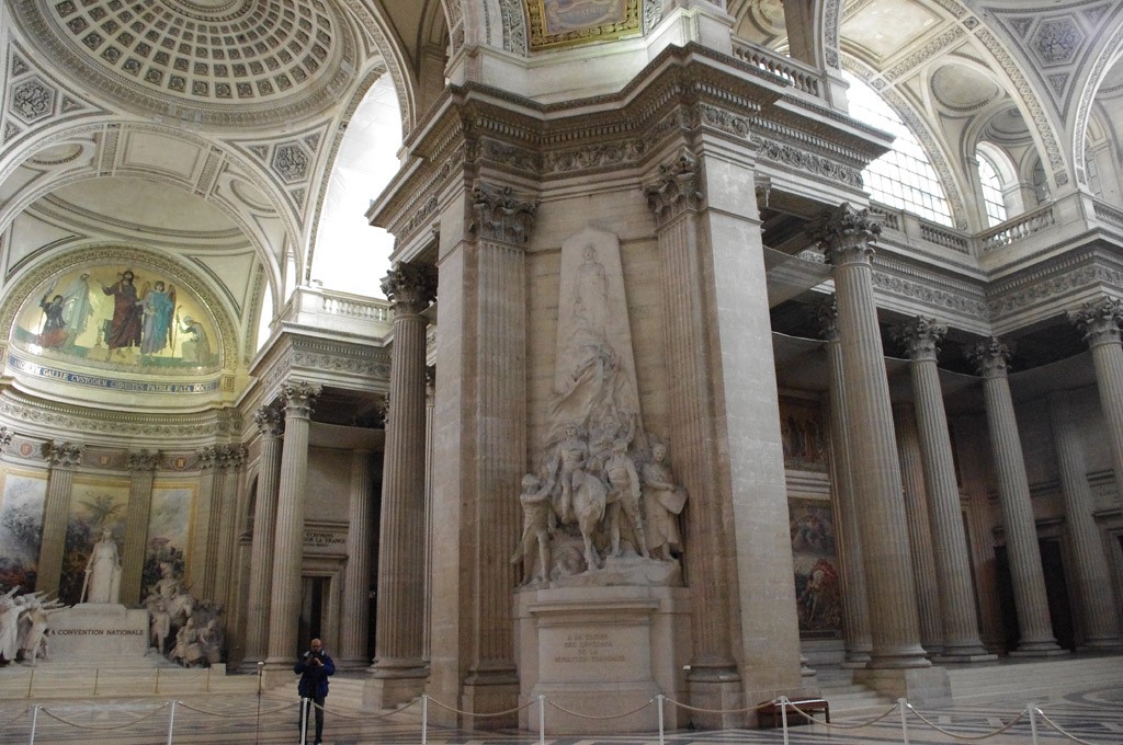 Пантеон в Париже (внутри)