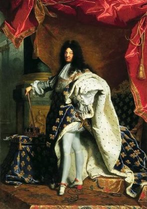 Портрет Людовика XIV