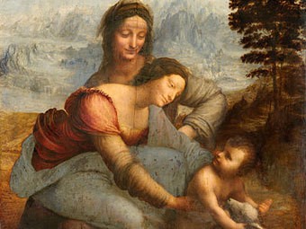 Святая Анна с Мадонной и младенцем Христом