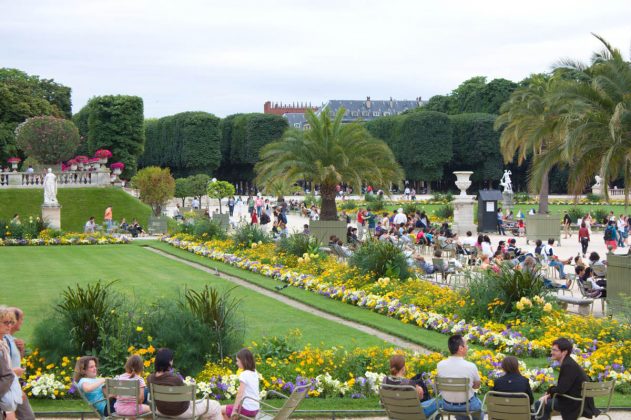Развлечения в Люксембургском саду