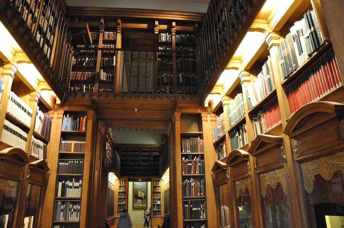 Библиотека в Опере Гарнье