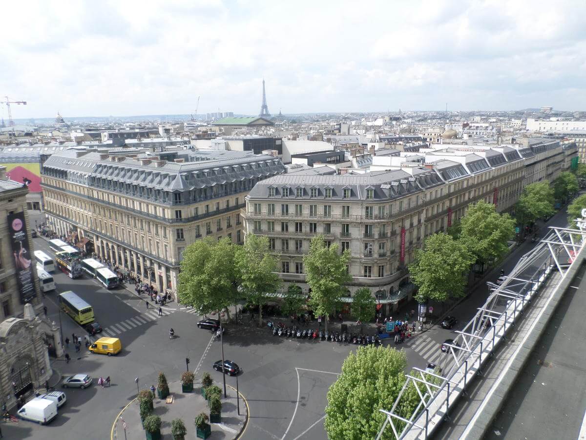 Смотровые площадки в торговых центрах Парижа