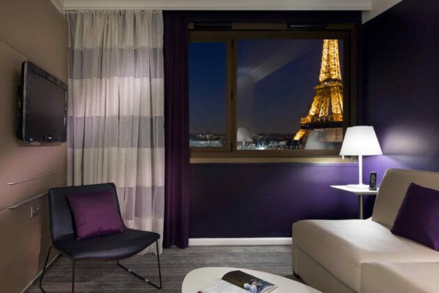 ТОП отелей с видом на Эйфелеву башню в Париже