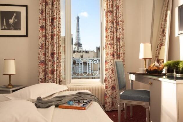 ТОП отелей с видом на Эйфелеву башню в Париже