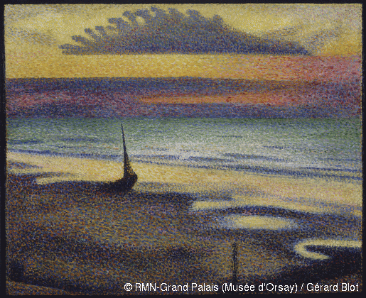Пляж в Хейсте (1891 г.)